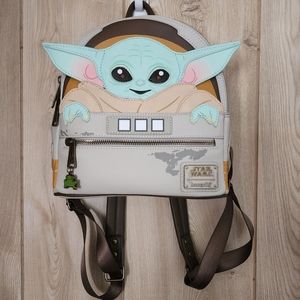 Loungefly Star Wars Baby Yoda The Mandalorian Mini Backpack